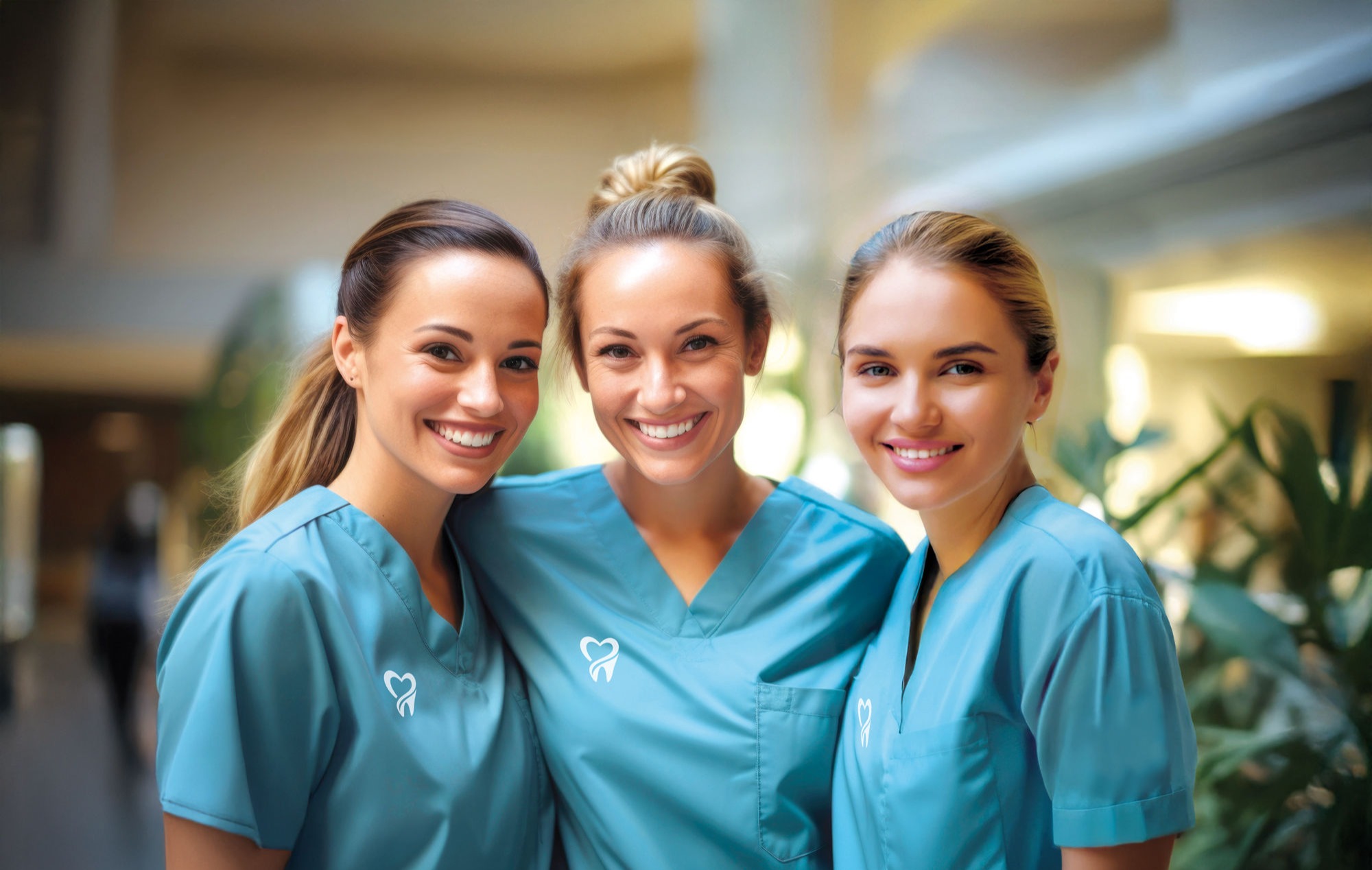 Teambild Zahnarztpraxis Dr. Lehnen Eningen u. A.